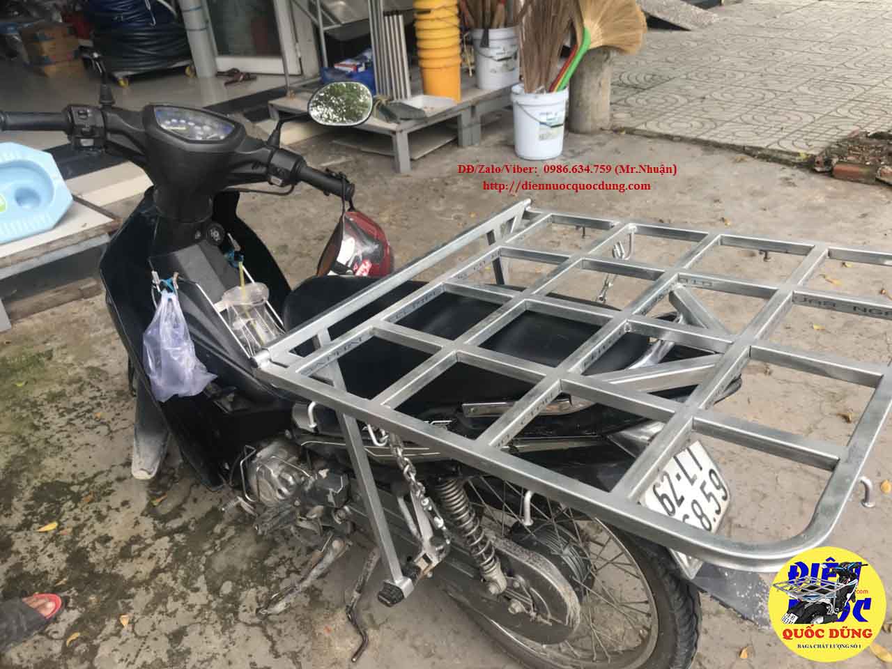[ Baga ] giá chở hàng xe máy TpHCM - Baga Quốc Dũng